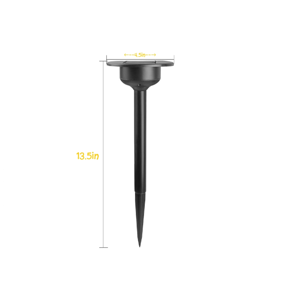 CHINESE WAREHOUSE Acrylic Solar Outdoor Light Memorial Gift