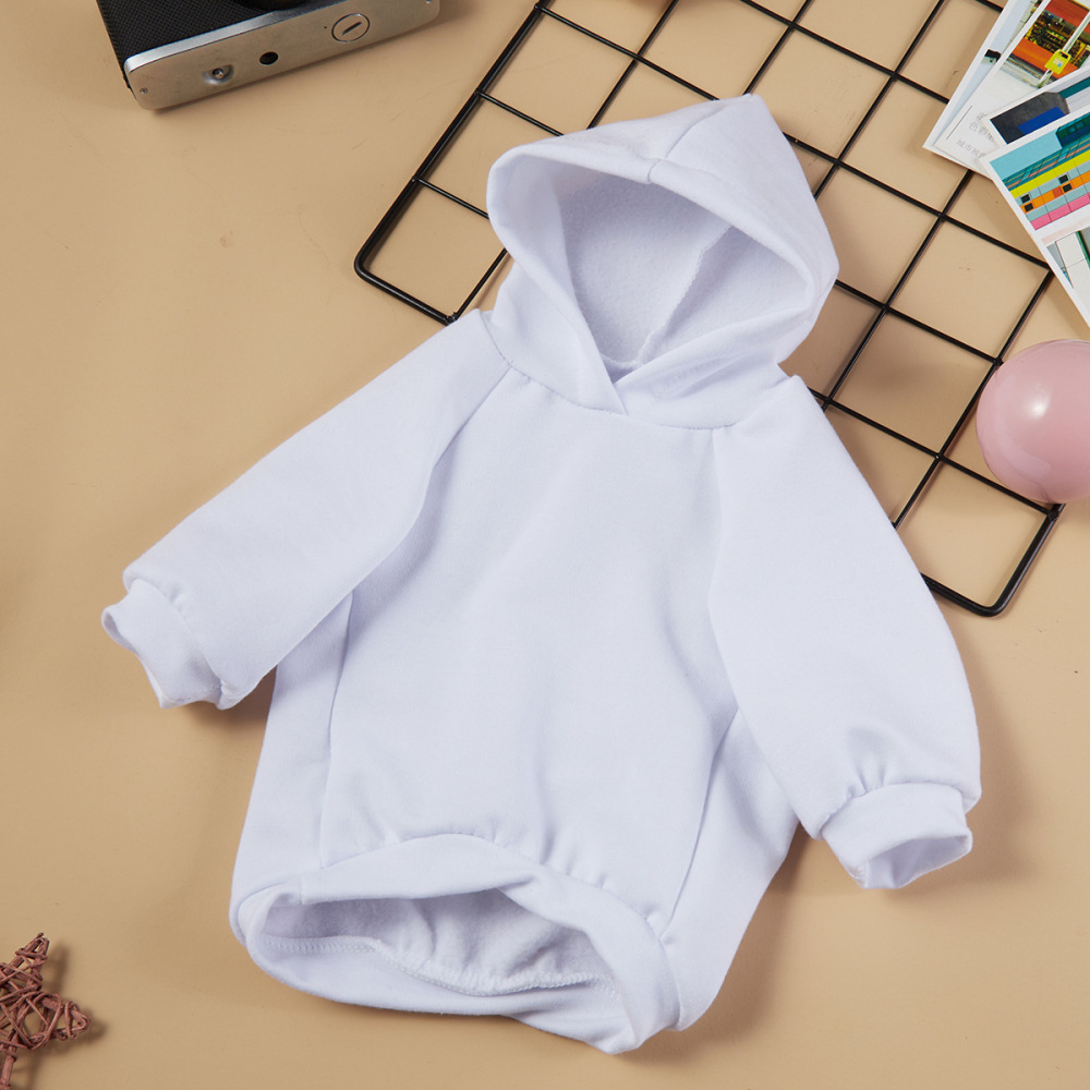 CHINESE WAREHOUSE Sublimation Blank Mini Hoodie For Pet