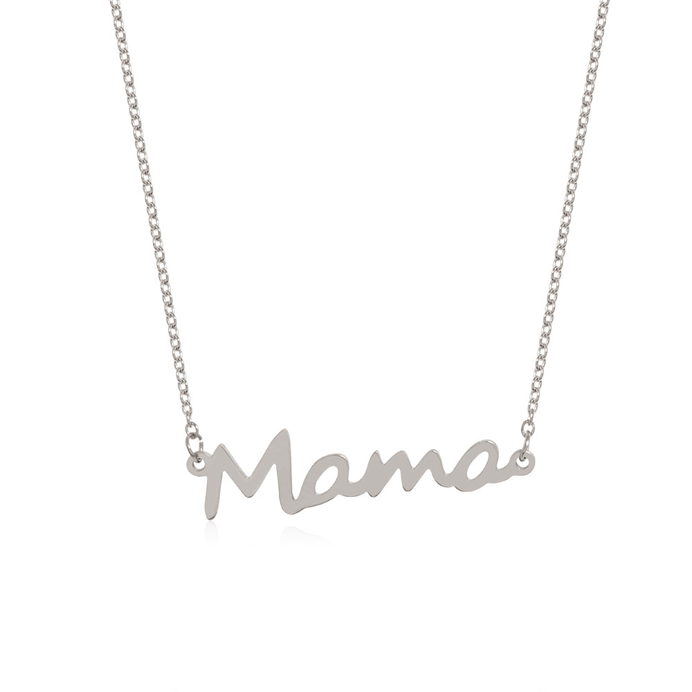 CHINESE WAREHOUSE Mother's Day Gift Alloy Necklace