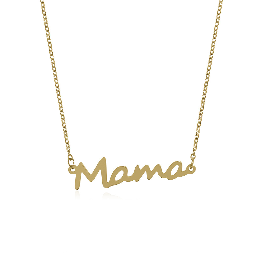 CHINESE WAREHOUSE Mother's Day Gift Alloy Necklace