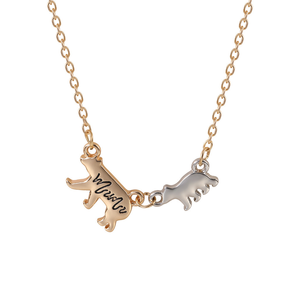 CHINESE WAREHOUSE Mother's Day Gift Alloy Necklace