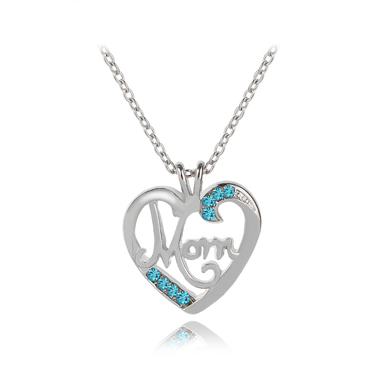 CHINESE WAREHOUSE Mother's Day Gift Alloy Necklace
