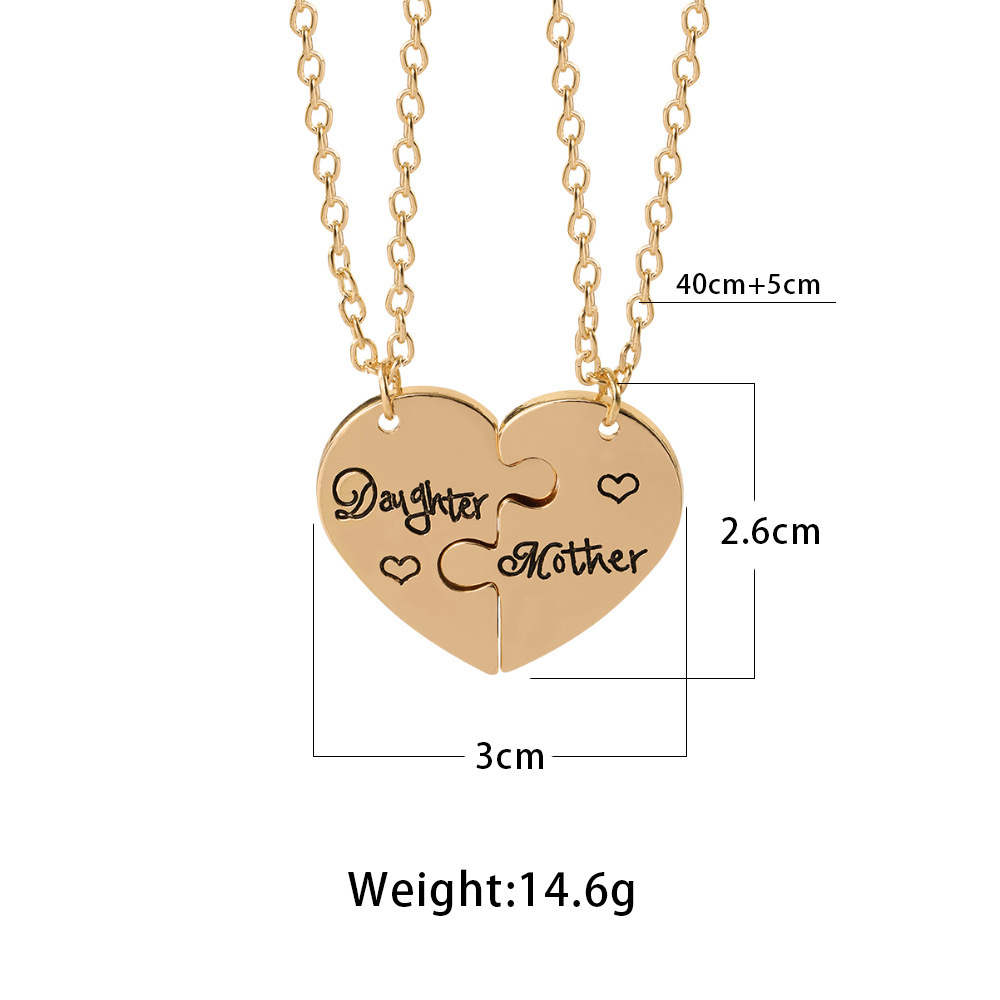 CHINESE WAREHOUSE Mother's Day Gift Zin Alloy Necklace Set