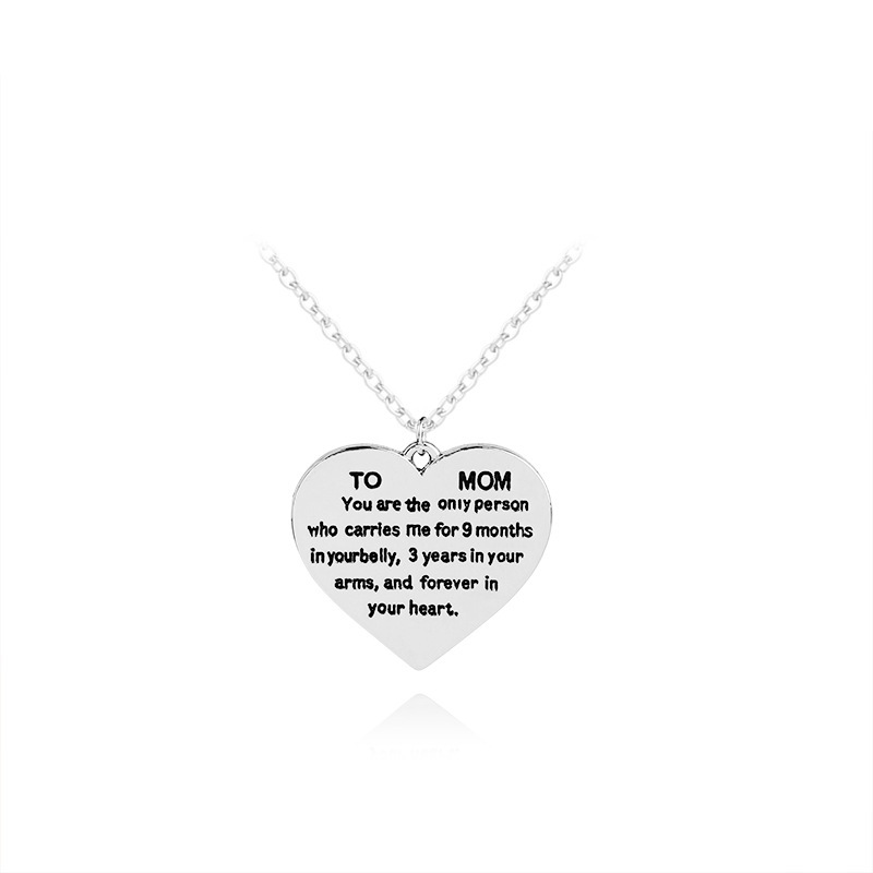 CHINESE WAREHOUSE Mother's Day Gift Alloy Necklace