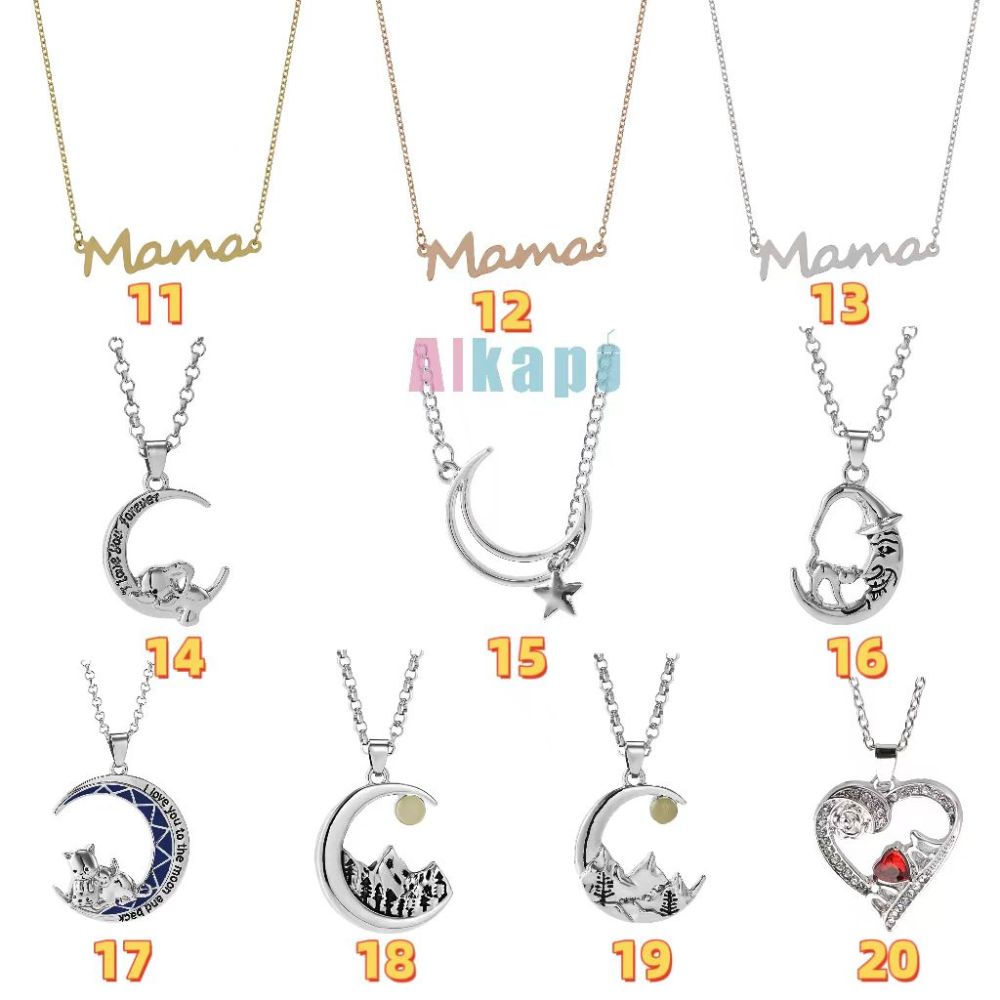 CHINESE WAREHOUSE Mother's Day Gift Alloy Necklace