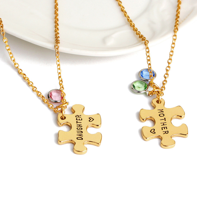 CHINESE WAREHOUSE Mother's Day Gift Zin Alloy Necklace Set