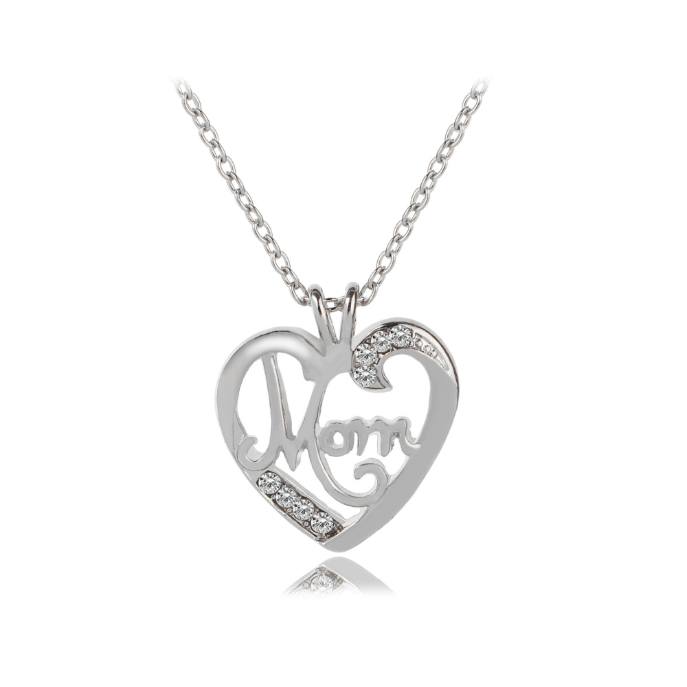 CHINESE WAREHOUSE Mother's Day Gift Alloy Necklace
