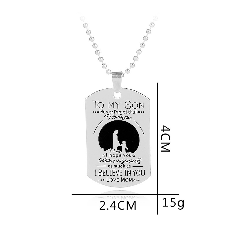 CHINESE WAREHOUSE Mother's Day Gift Alloy Necklace