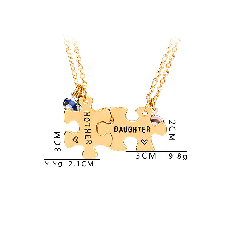 CHINESE WAREHOUSE Mother's Day Gift Zin Alloy Necklace Set