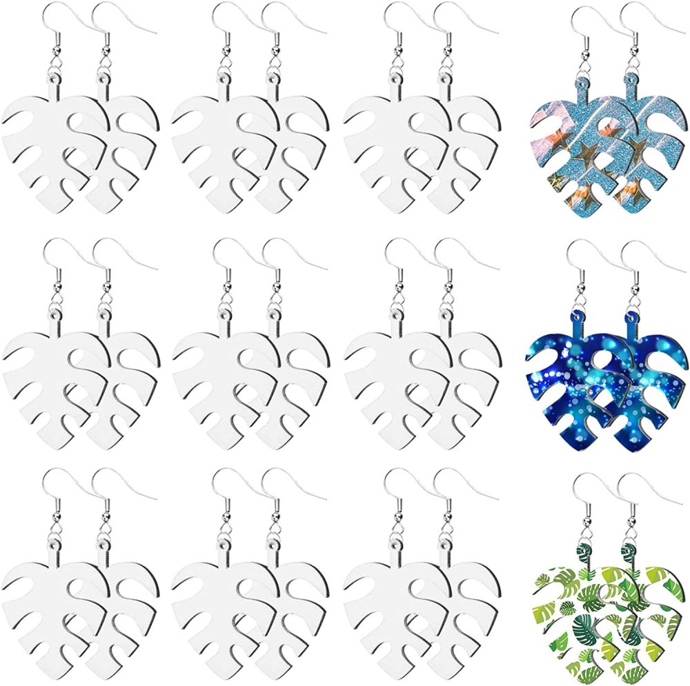 CHINESE WAREHOUSE Fast Shipping Sublimation Earrings