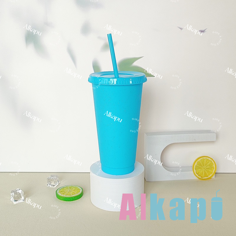 CHINESE WAREHOUSE New Style Jelly color drinks Plastic Cup Ready To Ship