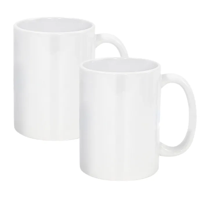 CHINESE WAREHOUSE 11oz 15oz Sublimation Blank Ceramic Mug