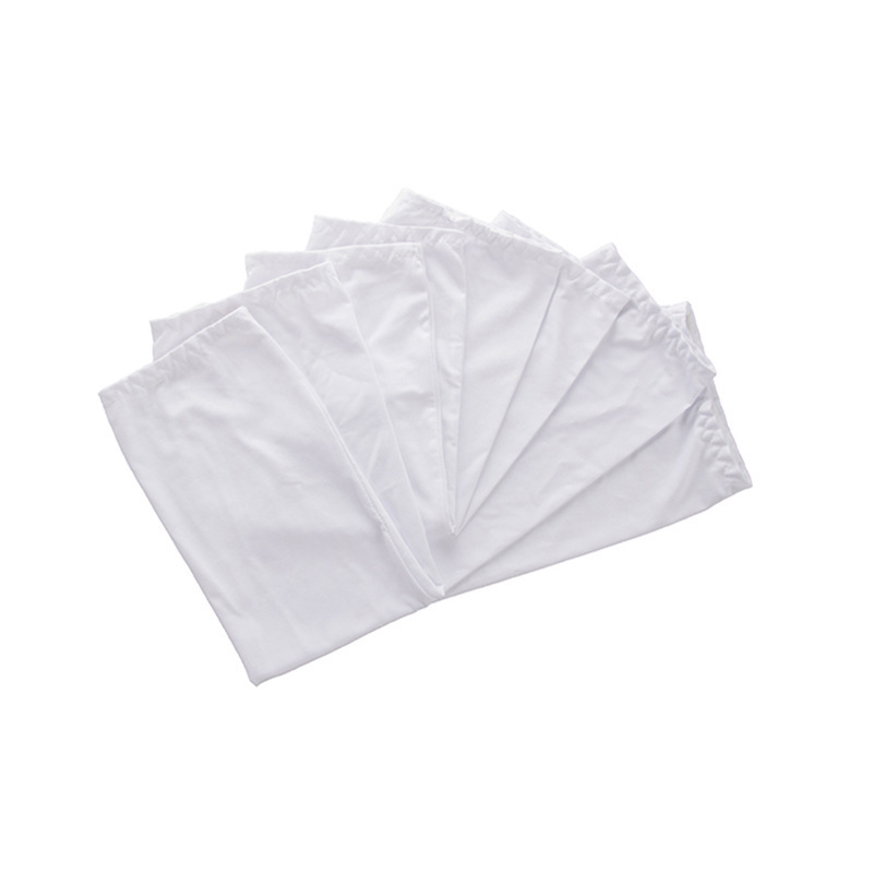 CHINESE WAREHOUSE Sublimation White Blank UV Sun Protection Polyester Arm Sleeves
