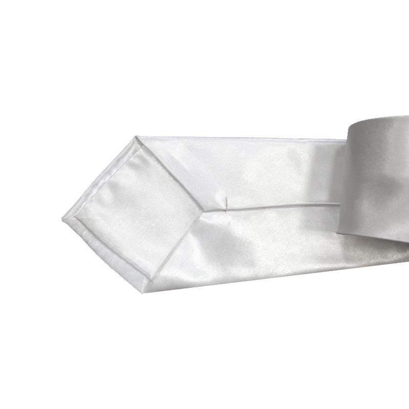 CHINESE WAREHOUSE Sublimation White Blank Polyester Tie