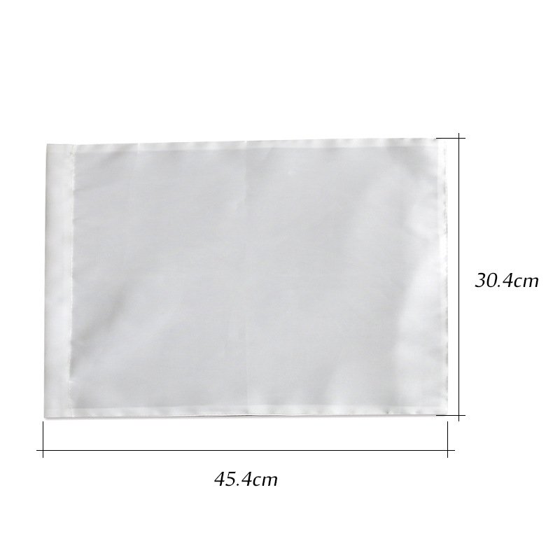 CHINESE WAREHOUSE Sublimation White Blank Garden Flag