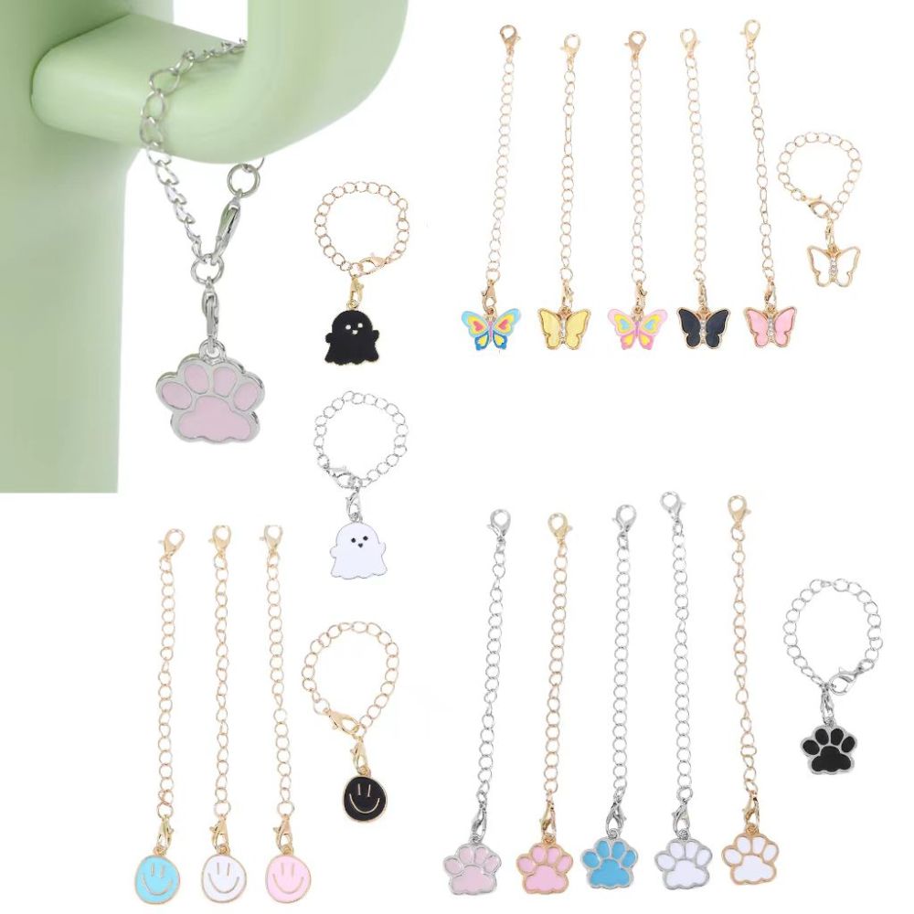 CHINESE WAREHOUSE Mix Style Decorative Pendant For Tumblers