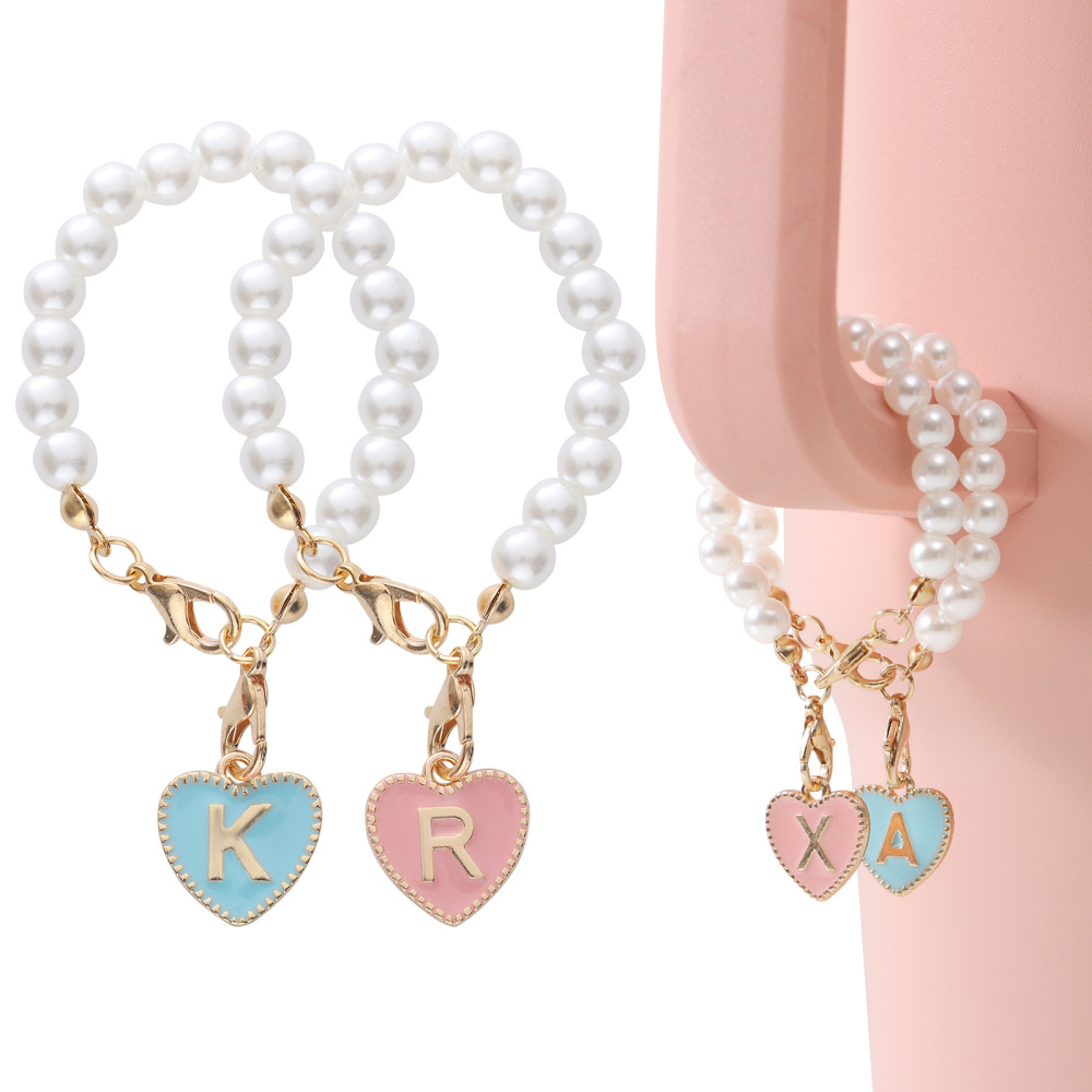 CHINESE WAREHOUSE Pearl Decorative Pendant For Tumblers