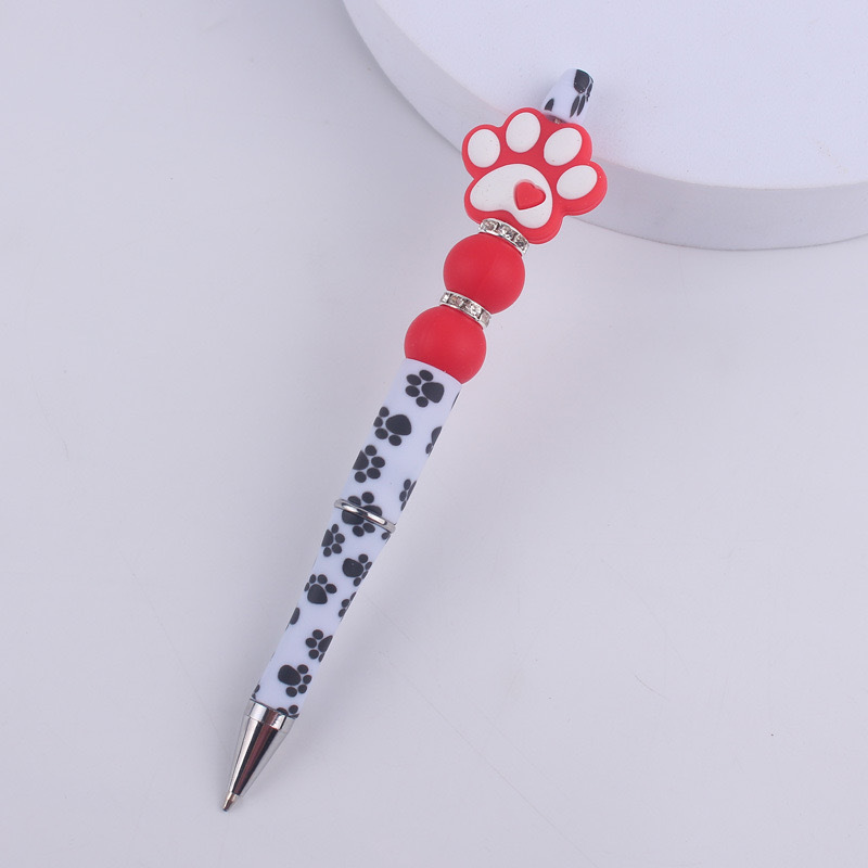 CHINESE WAREHOUSE Hot Sale Cat Claw Beaded Pen