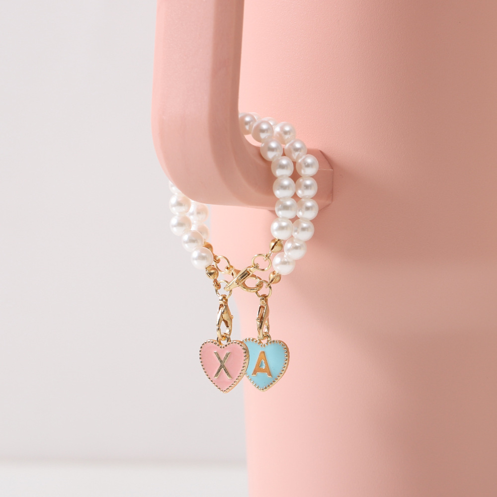 CHINESE WAREHOUSE Pearl Decorative Pendant For Tumblers