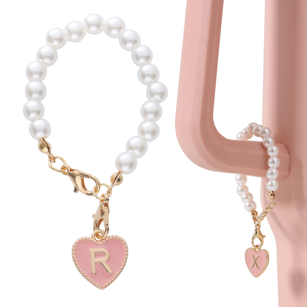 CHINESE WAREHOUSE Pearl Decorative Pendant For Tumblers