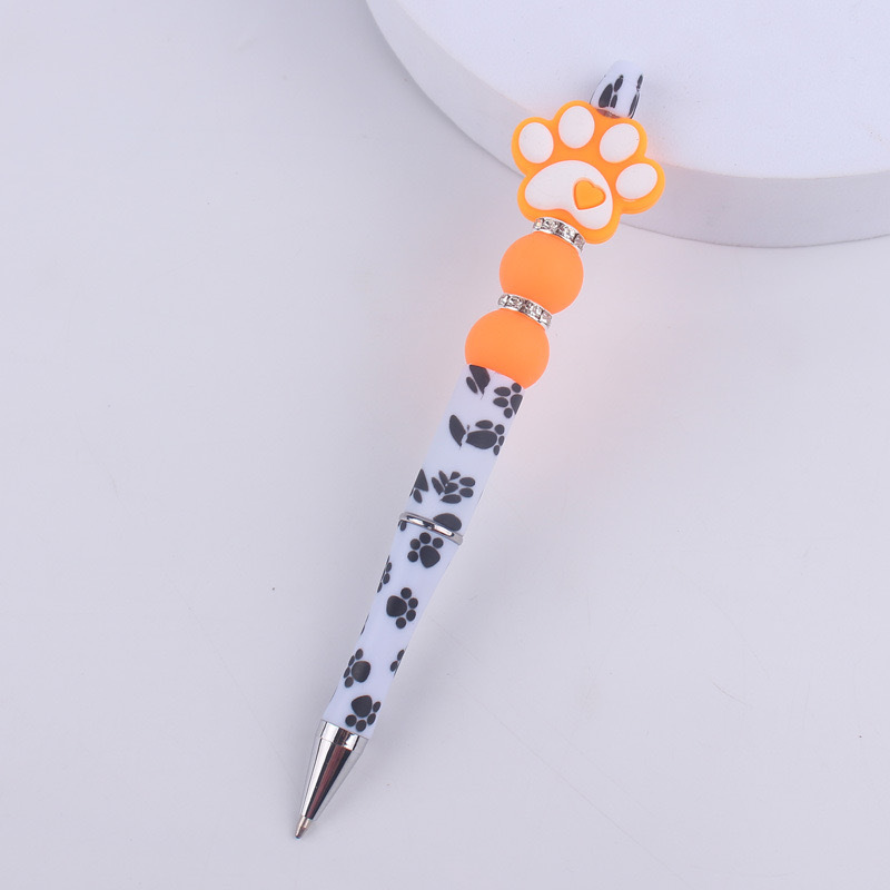 CHINESE WAREHOUSE Hot Sale Cat Claw Beaded Pen