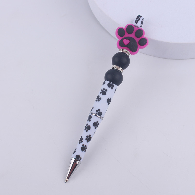 CHINESE WAREHOUSE Hot Sale Cat Claw Beaded Pen
