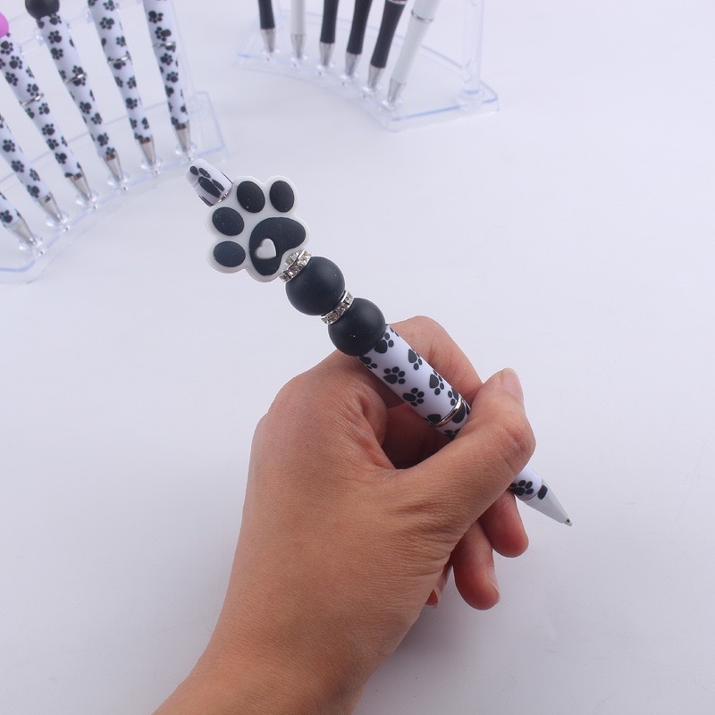 CHINESE WAREHOUSE Hot Sale Cat Claw Beaded Pen