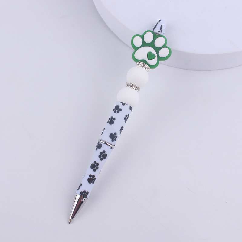 CHINESE WAREHOUSE Hot Sale Cat Claw Beaded Pen