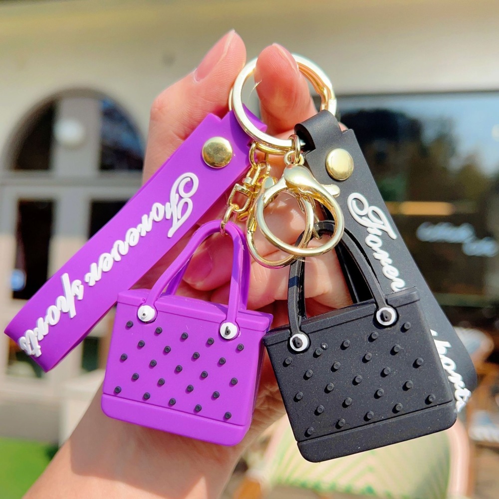 CHINESE WAREHOUSE EVA Bag Mini Beach Bag Keychain Ready To Ship