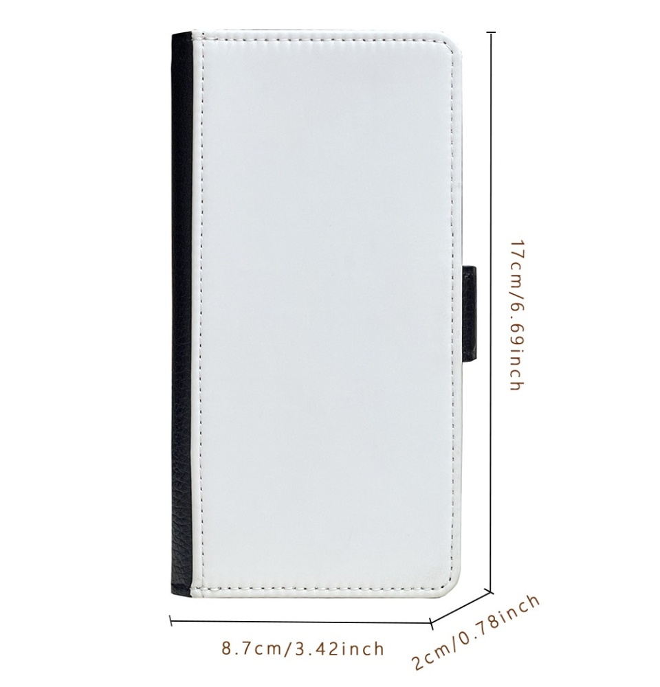 CHINESE WAREHOUSE Sublimation PU Leather iPhone Case