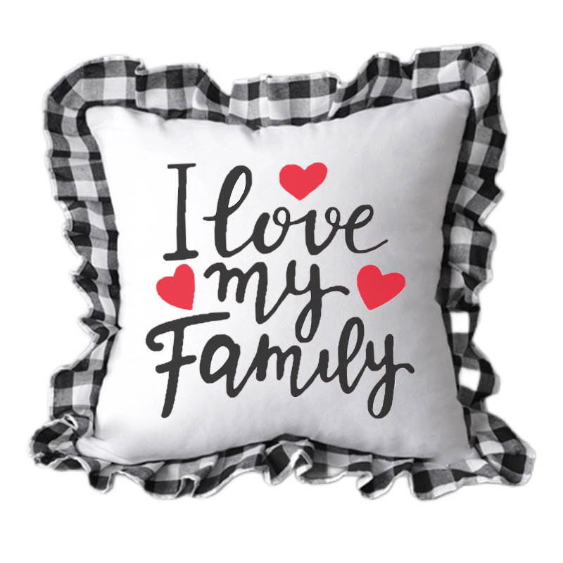 CHINESE WAREHOUSE Sublimation Pillowcase Mother's Day Gift