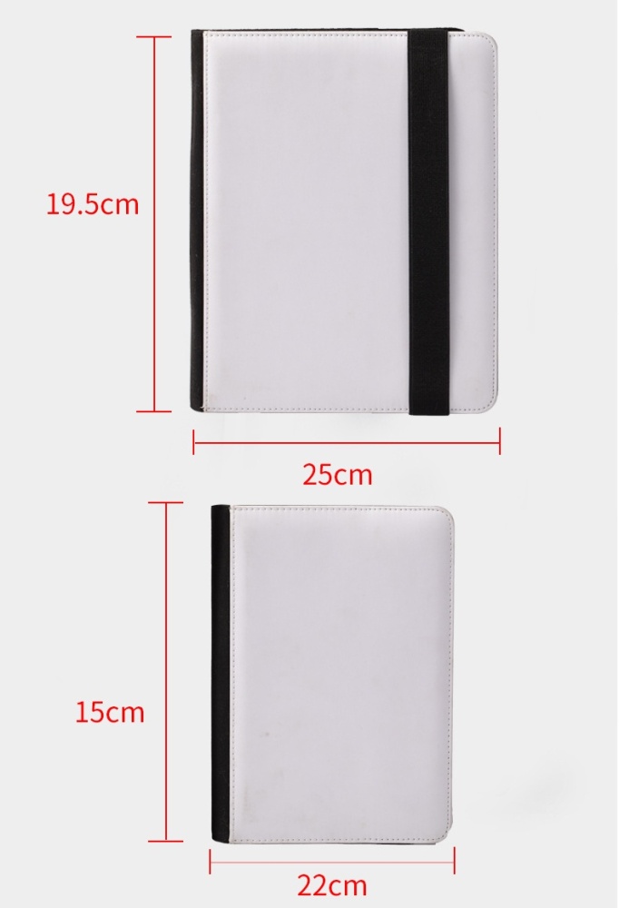 CHINESE WAREHOUSE Sublimation PU Leather iPad Protection Case with Magnet Holder