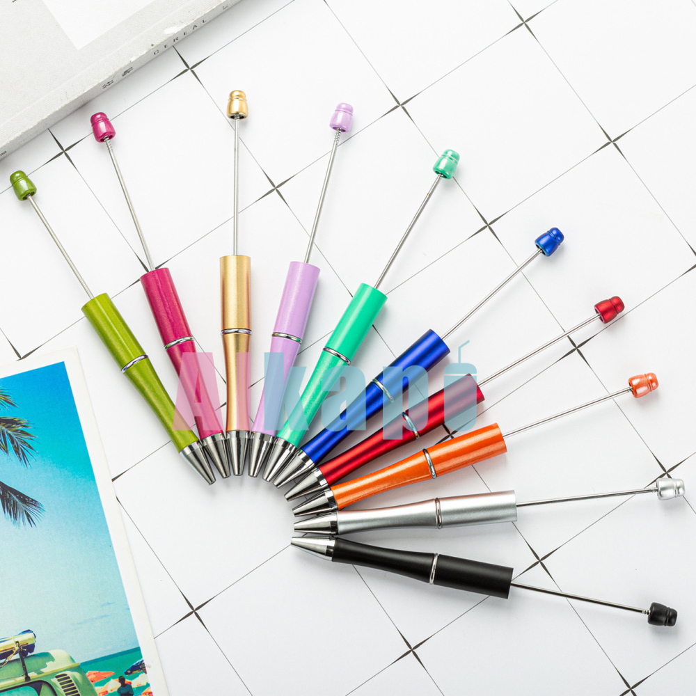 CHINESE WAREHOUSE Mix Colors New Style Bead Pen