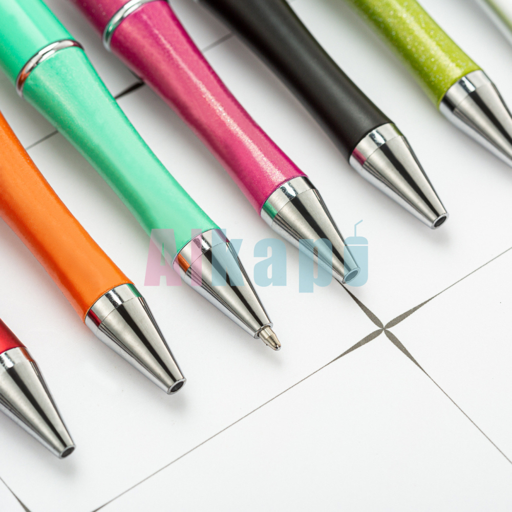 CHINESE WAREHOUSE Mix Colors New Style Bead Pen