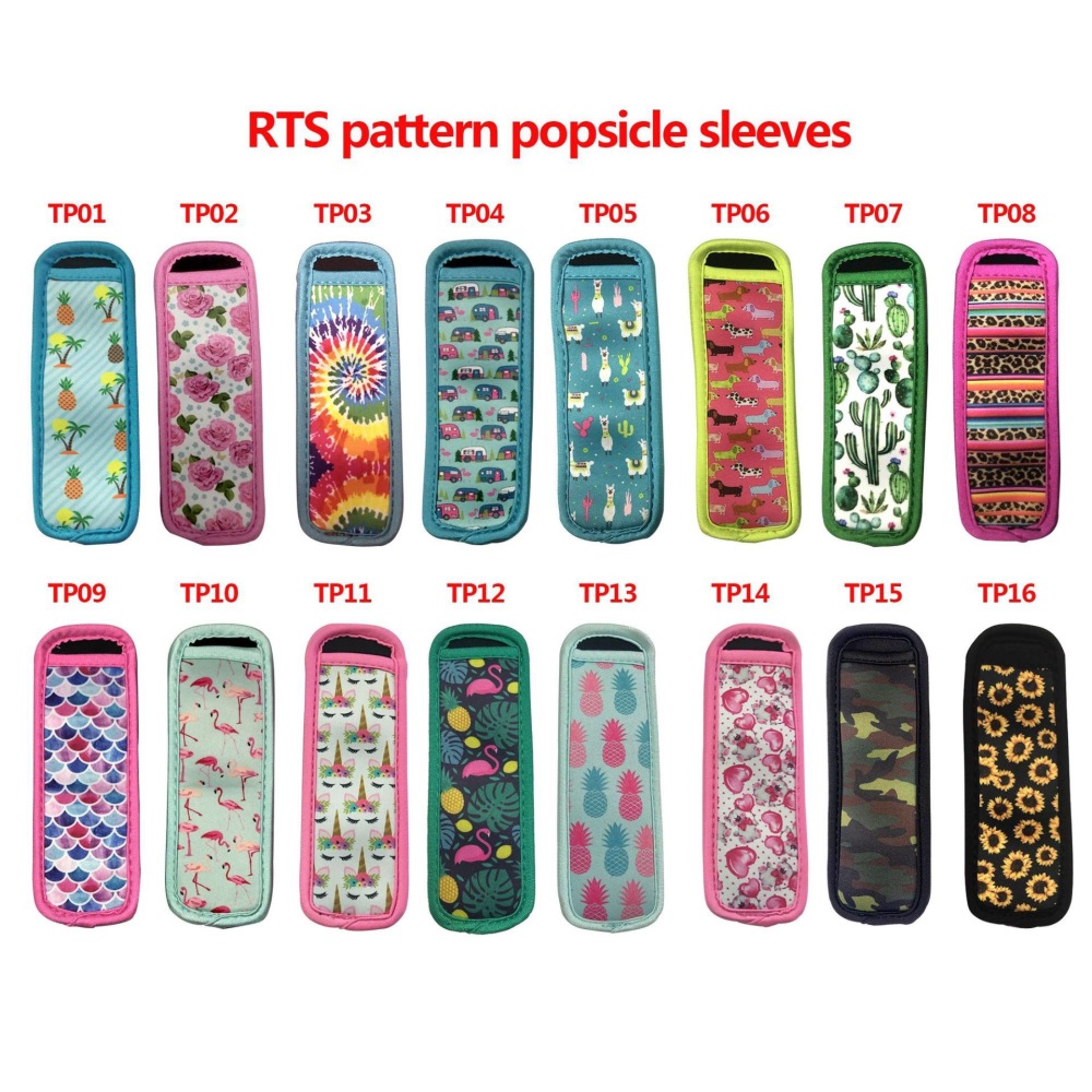 CHINESE WAREHOUSE Sublimation Popsicle Protective Cover