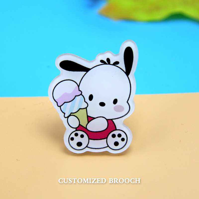 CHINESE WAREHOUSE Acrylic Charms Diy Decor For Pen