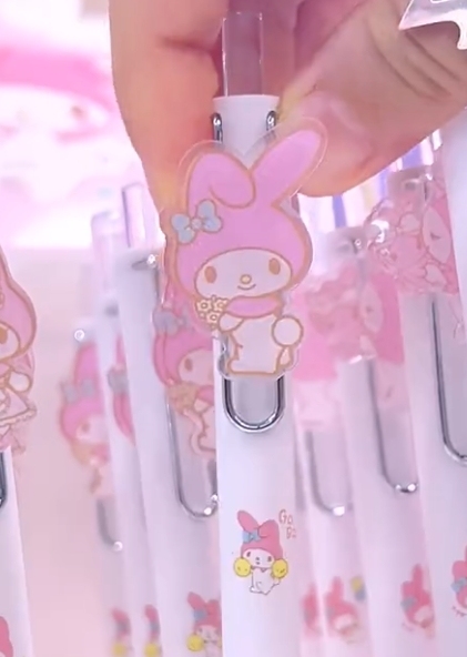 CHINESE WAREHOUSE Acrylic Charms Diy Decor For Pen