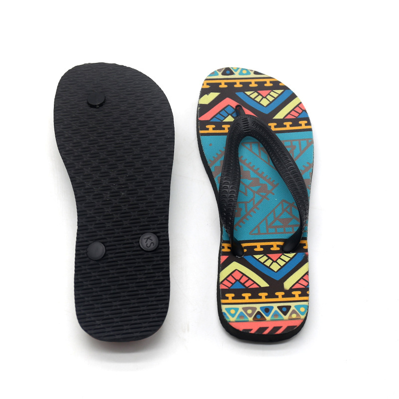 CHINESE WAREHOUSE PE Sublimation White Blanks Beach Flip Flops