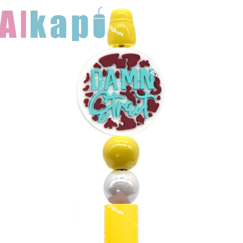 CHINESE WAREHOUSE Mix Styles Silicon Beads For Beaded Pens