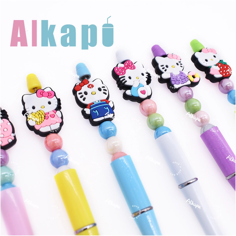 CHINESE WAREHOUSE Mix Styles Silicon Beads For Beaded Pens