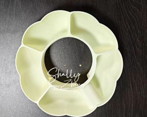 CHINESE WAREHOUSE 40oz Flower Shape Snack Lid