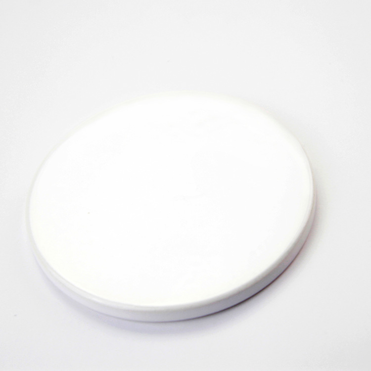 CHINESE WAREHOUSE Sublimation Ceramic Glossy Coaster With Cork