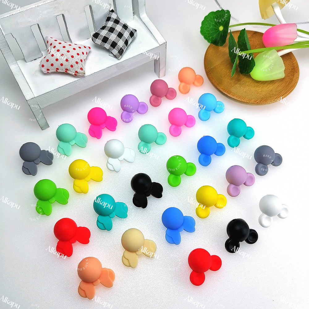 CHINESE WAREHOUSE Silicone Minnie Mouse Amazon Hot Sale Beads For Beads Pen