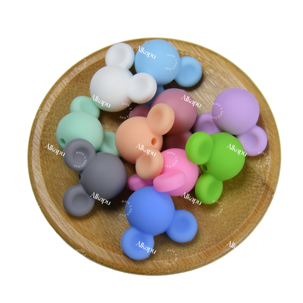 CHINESE WAREHOUSE Silicone Minnie Mouse Amazon Hot Sale Beads For Beads Pen