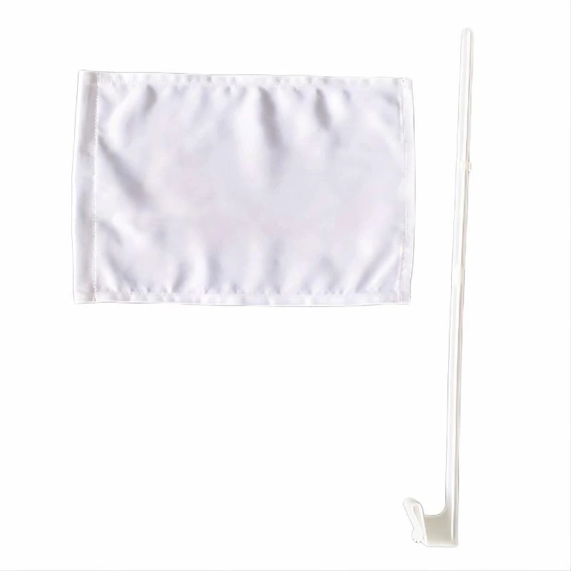 Chinese Warehouse Hot Sale Double Sided Sublimation Polyester Car Flag
