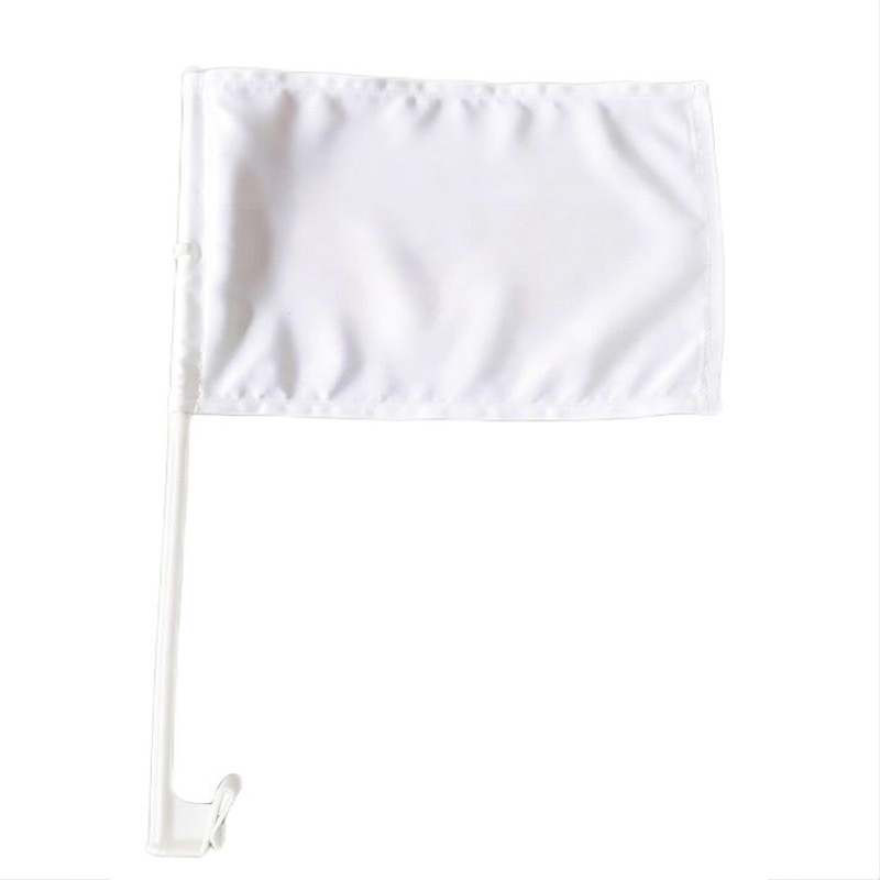 Chinese Warehouse Hot Sale Double Sided Sublimation Polyester Car Flag