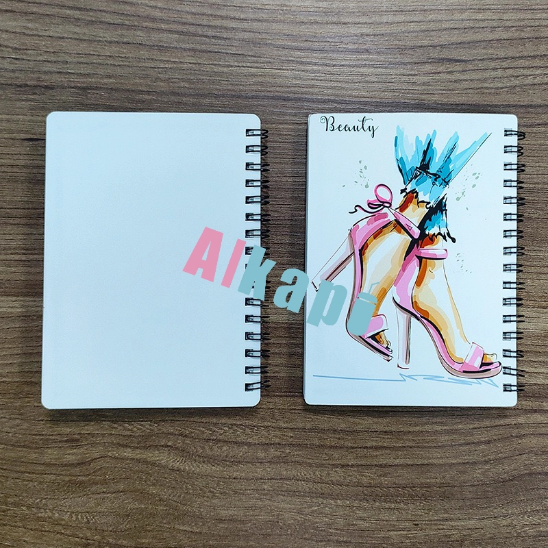 Chinese Warehouse Hot Sale A6 Size Double Side Sublimation Sprial-Bound Notebook With Notes