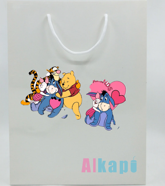 CHINESE WAREHOUSE Sublimation Hand Gift Bag