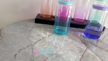 USA RTS 16oz Ombre Jelly Sublimation Glass Mug