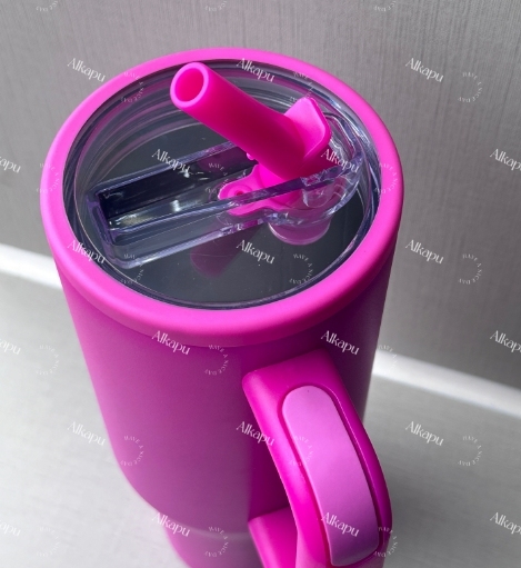 Chinese Warehouse New Arrival Powder Coated Laser Engraving Tumblers With New Lids